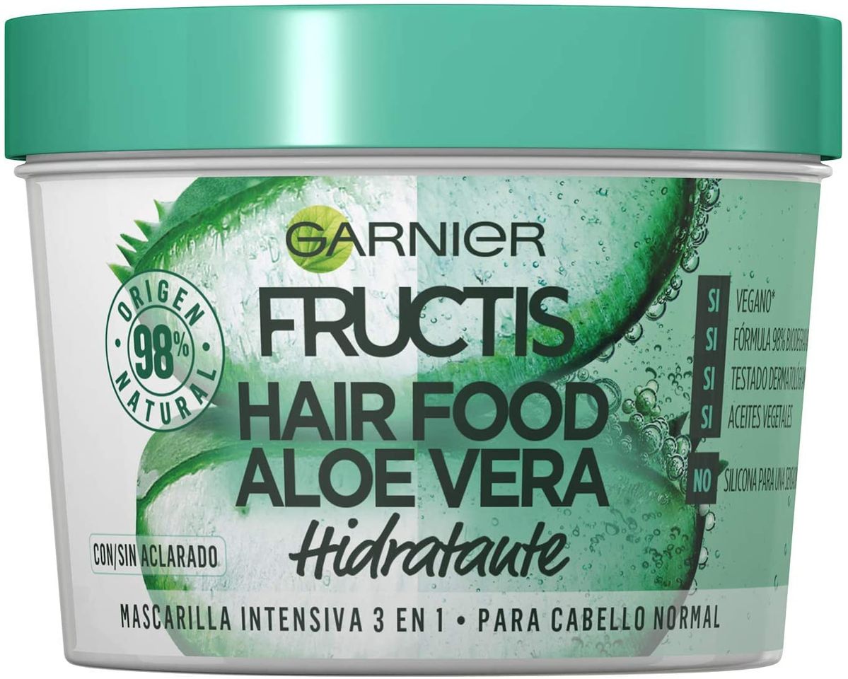 Beauty FRUCTIS HAIR FOOD aloe mascarilla hidratante 390 ml