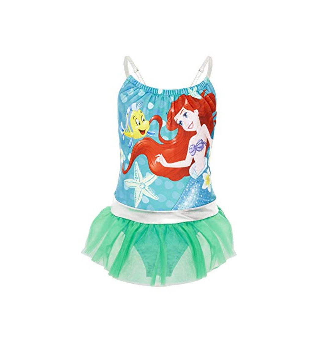 Fashion Disney Bañador para Niña Princesas, Bañadores de Una Pieza con Jasmine, La