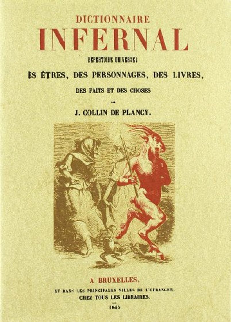 Book Dictionnaire infernal