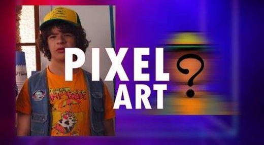 Pixel art o arte de pixel Dibujo digital retro