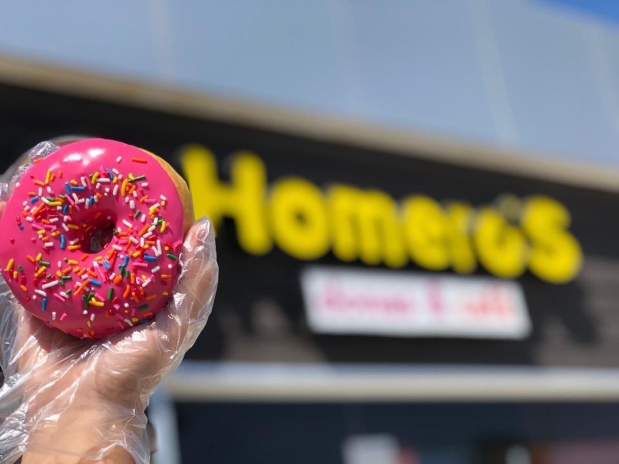 Producto Donas y café homeros