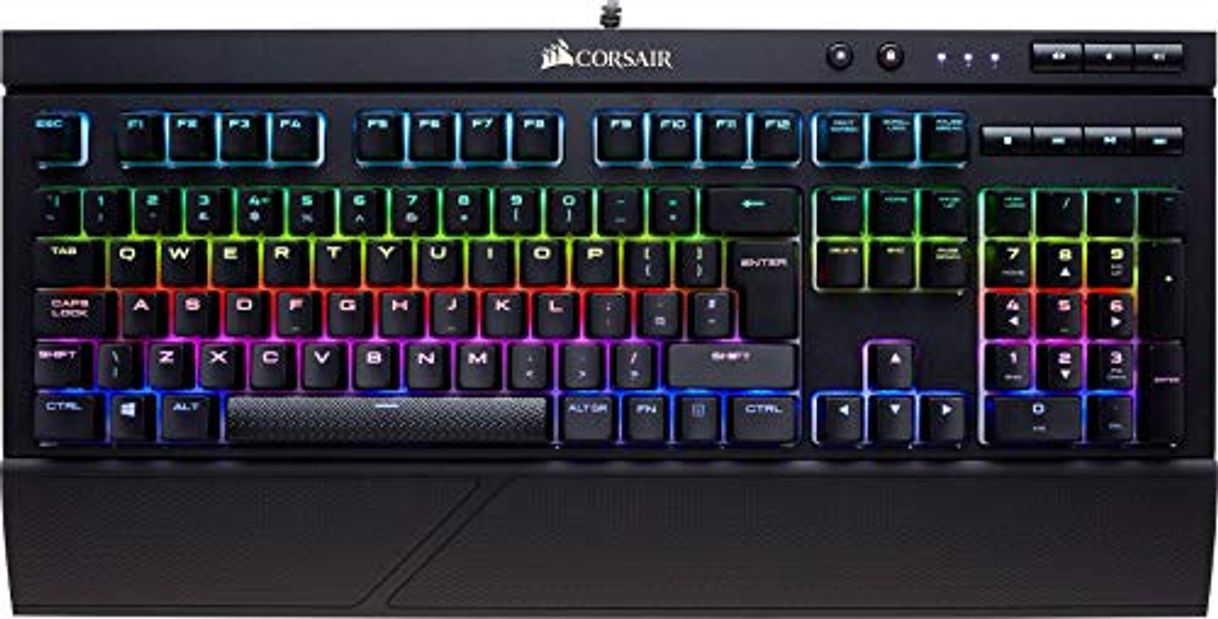 Social Corsair K68 RGB - Teclado mecánico Gaming