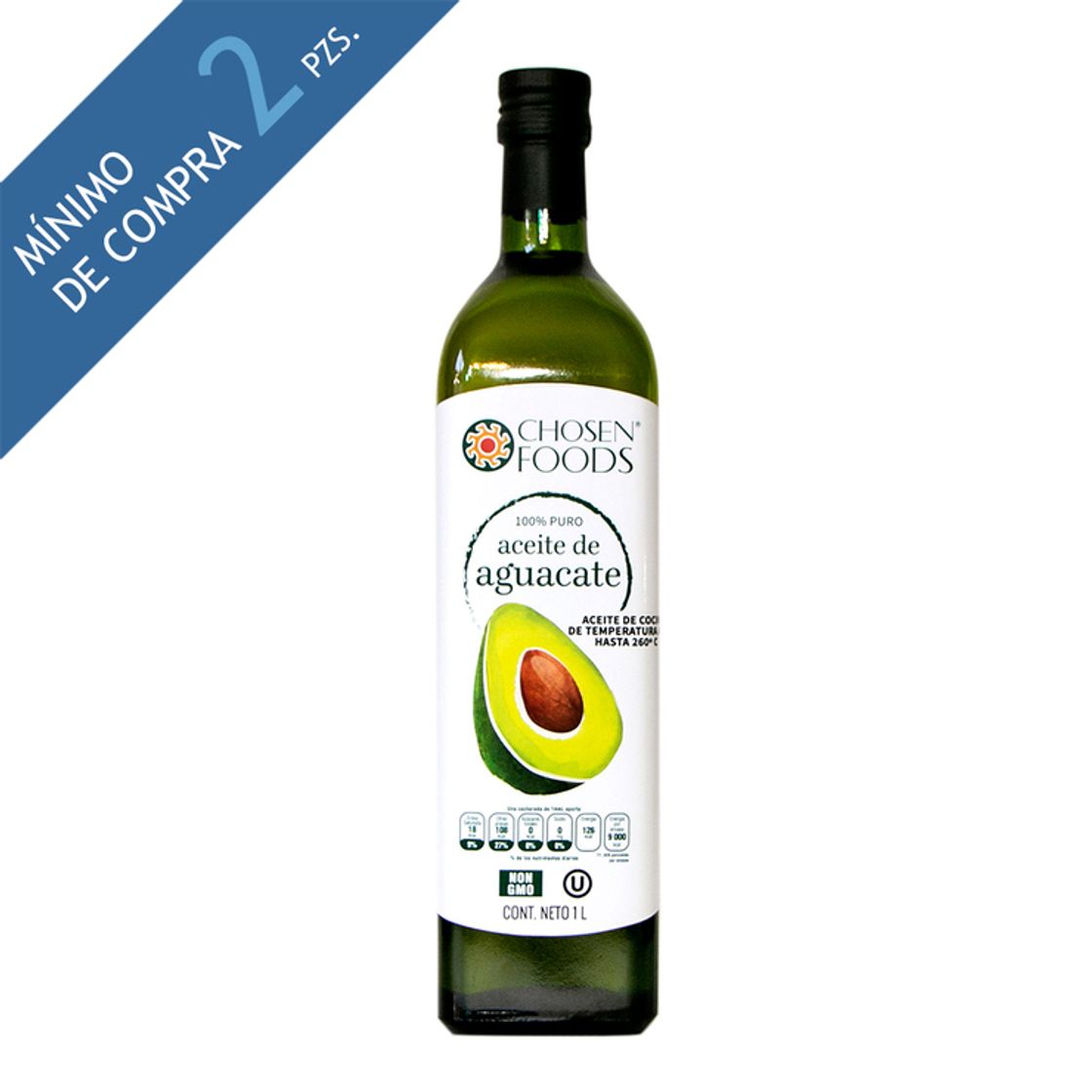 Moda Chosen Foods aceite 100% de aguacate 1 L | Costco México