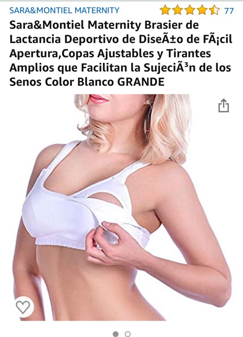 Moda Bra deportivo de lactancia 