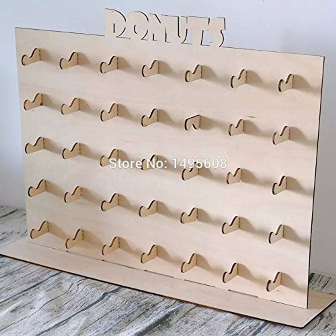 Products Kit para hacer expositor de donuts de madera DM para candy bar