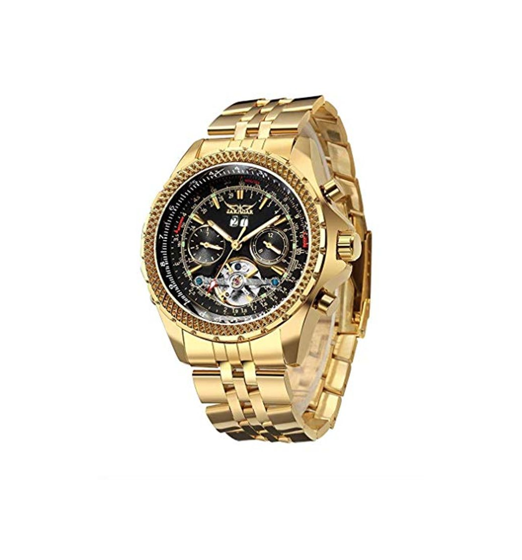 Moda ICE BOX Millie Tourbillon - Reloj mecánico Esqueleto y taquímetro