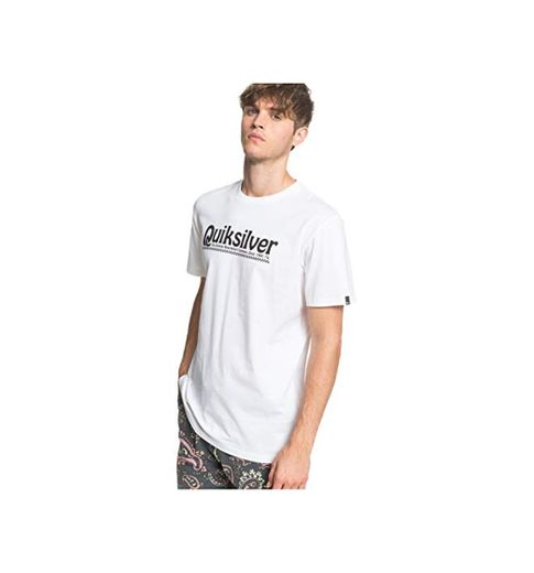 Quiksilver New Slang - Camiseta para Hombre Screen tee