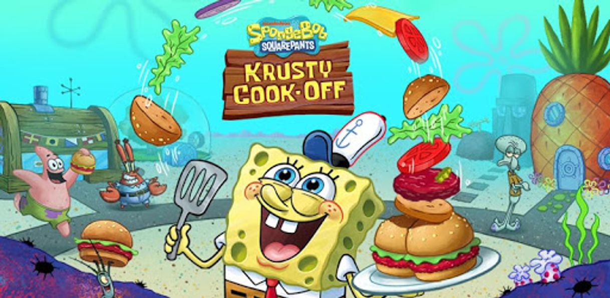 Bob esponja concurso de cocina