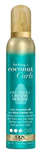 Ogx Coconut Curls Deadent Creamy Mousse 7.9 oz
