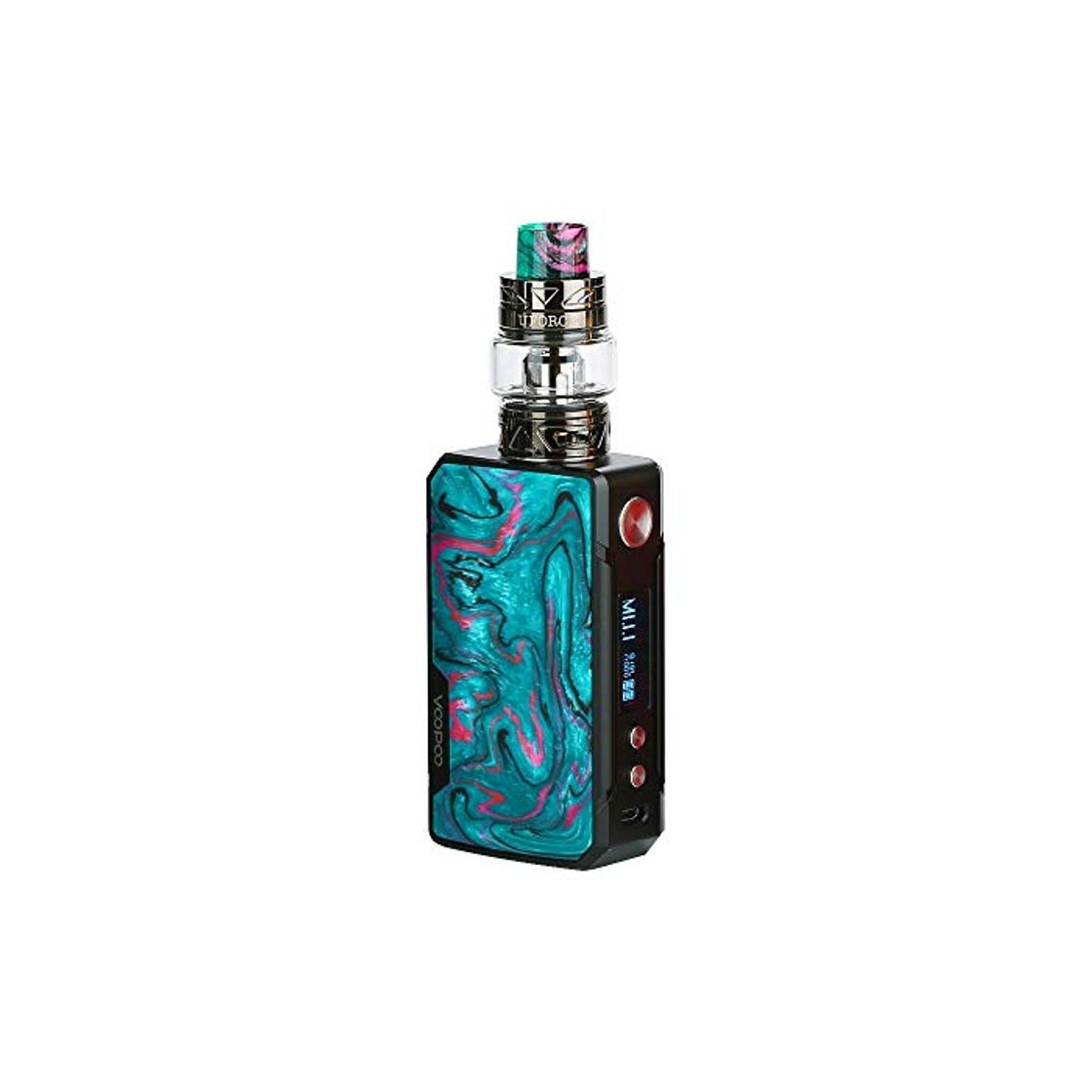 Social Voopoo Drag 2 Starter kit, Cigarrillo Electrónico Kit Vapor eCig Chips FIT-Modo