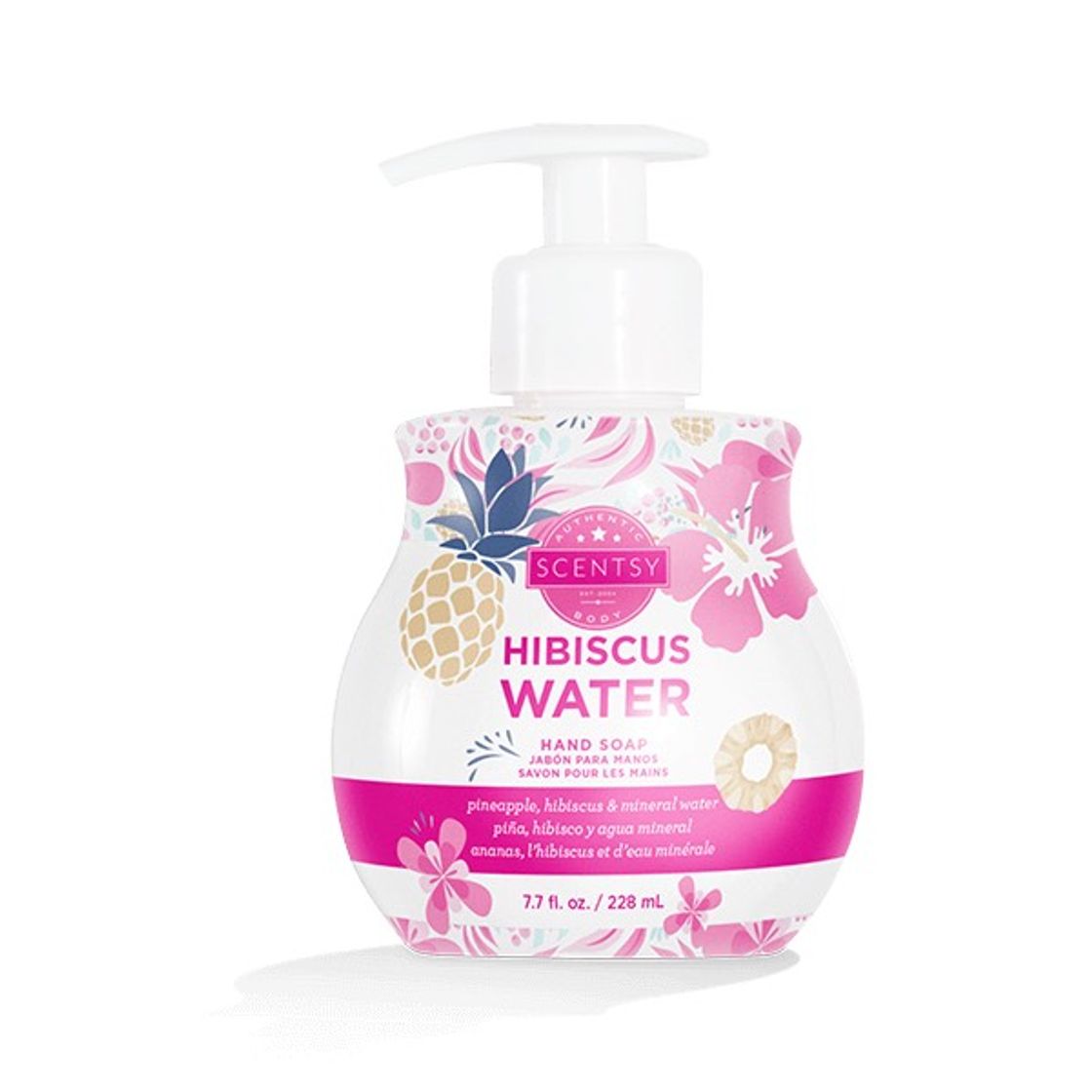 Fashion Hibiscus Water Hand Soap.