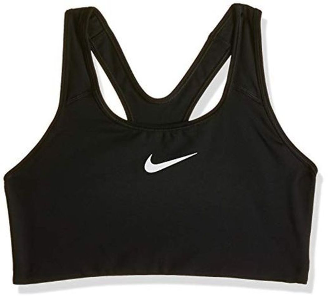 Moda Nike W Np Pro Classic Swoosh Bra, Sujetador deportivo para Mujer, Negro