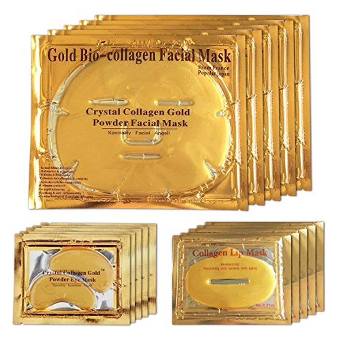 Product Mascarilla facial de gel de oro de 24 quilates