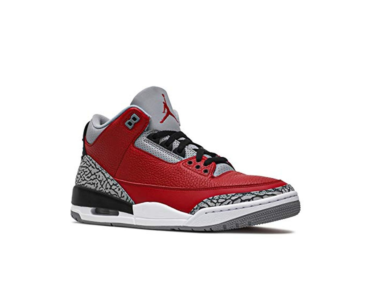 Social Jordan Air 3 Retro SE, Basketball Shoe Mens, Rojo Pasión