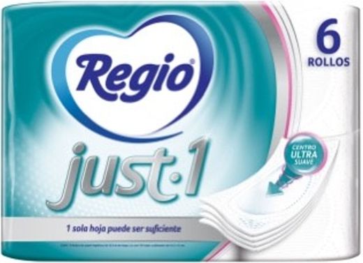 Papel higiénico Regio Just.1