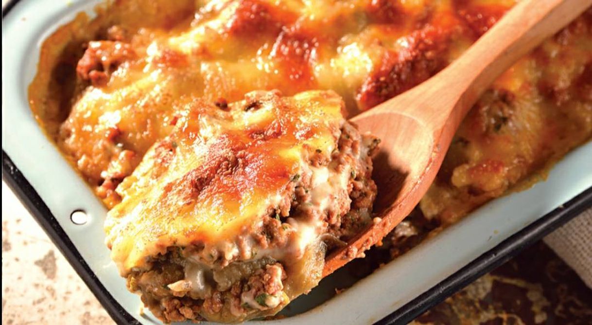 Social Lasaña Griega de Berenjena con Carne Molida😑😑