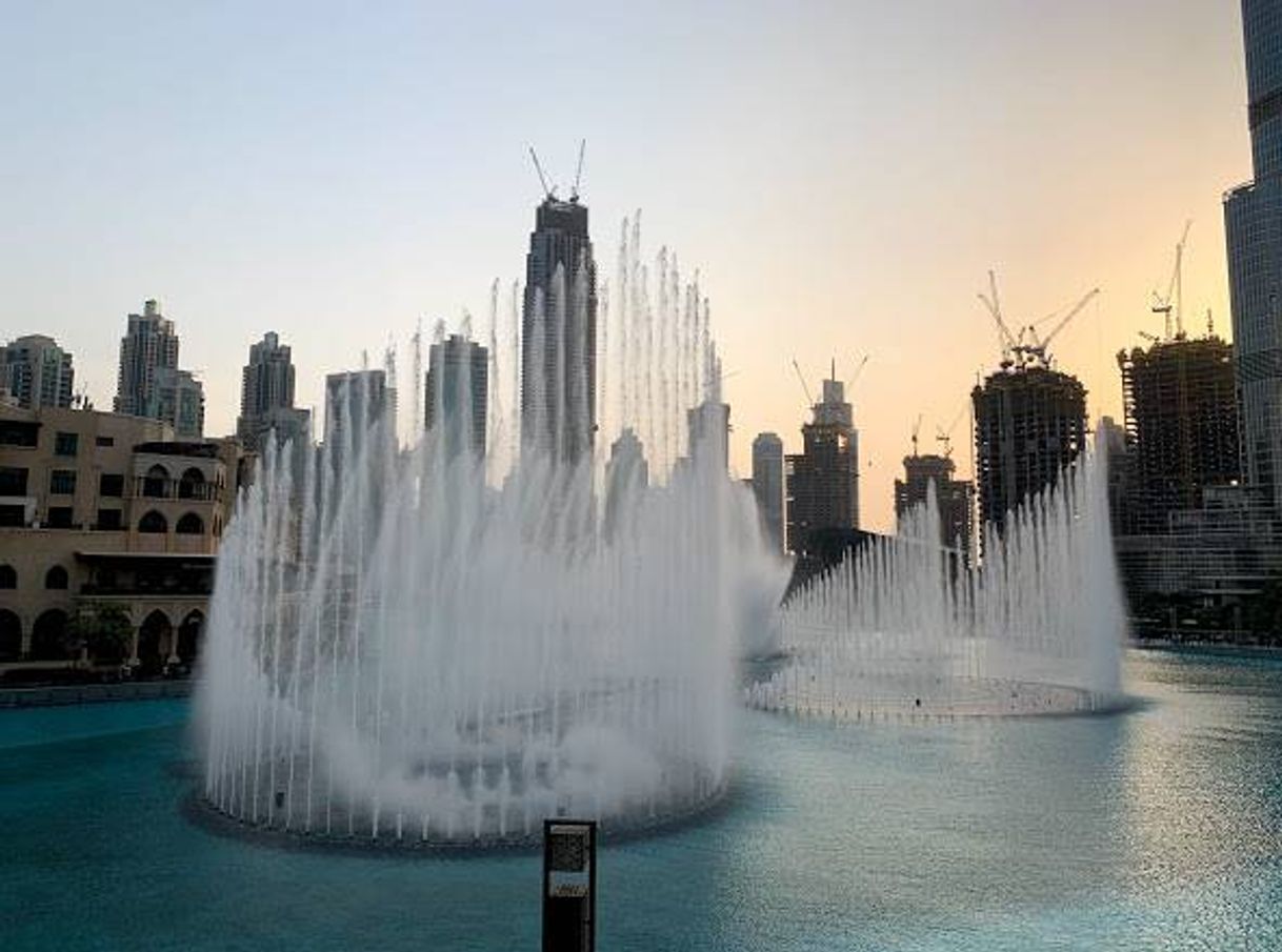 Lugar La fuente de Dubai 