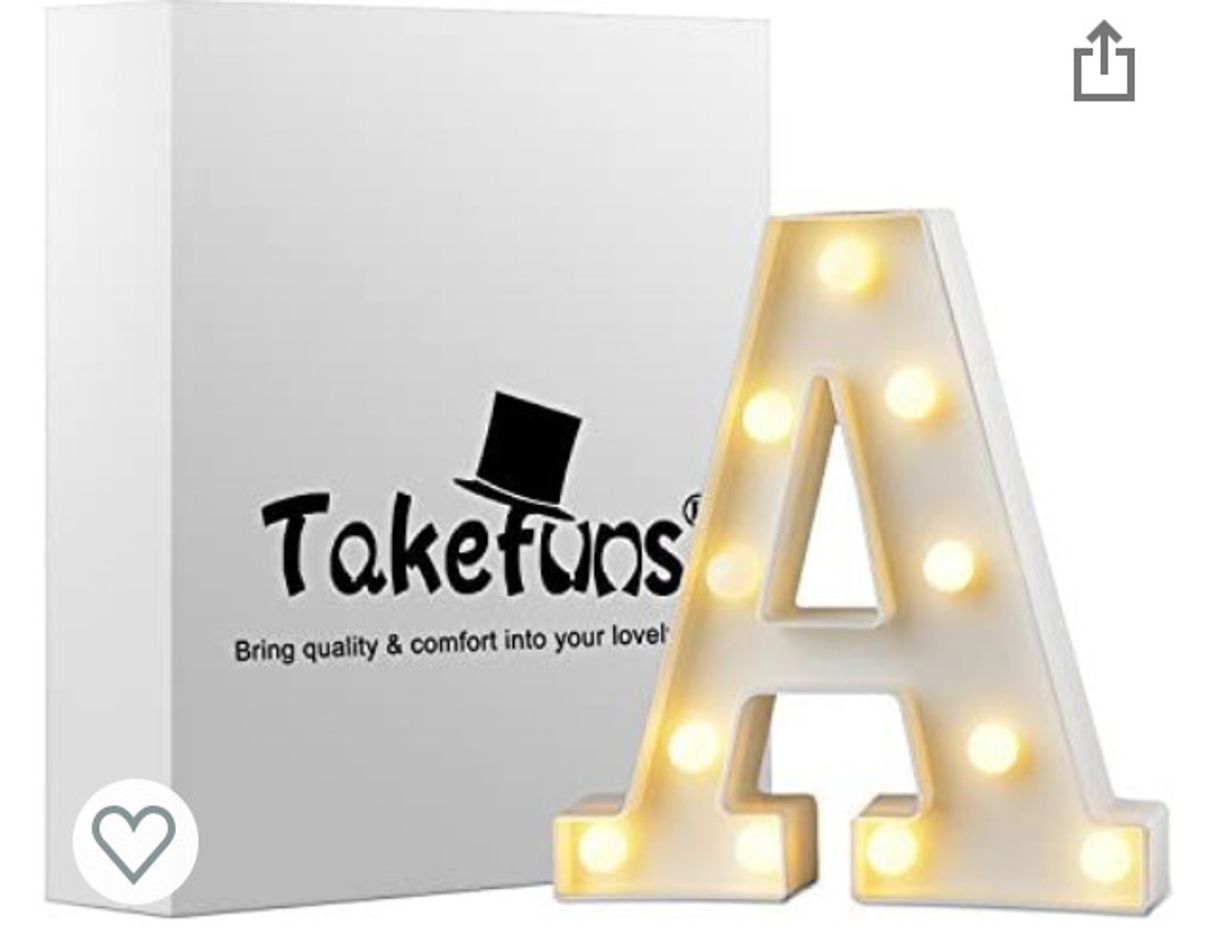 Letras LED luminosas 