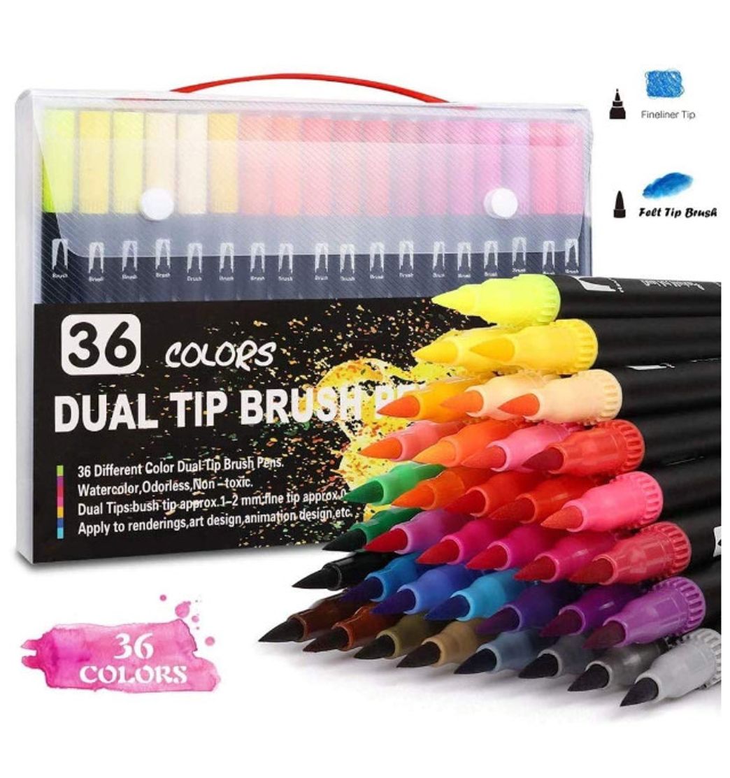 Social Rotuladores de dibujo con doble punta