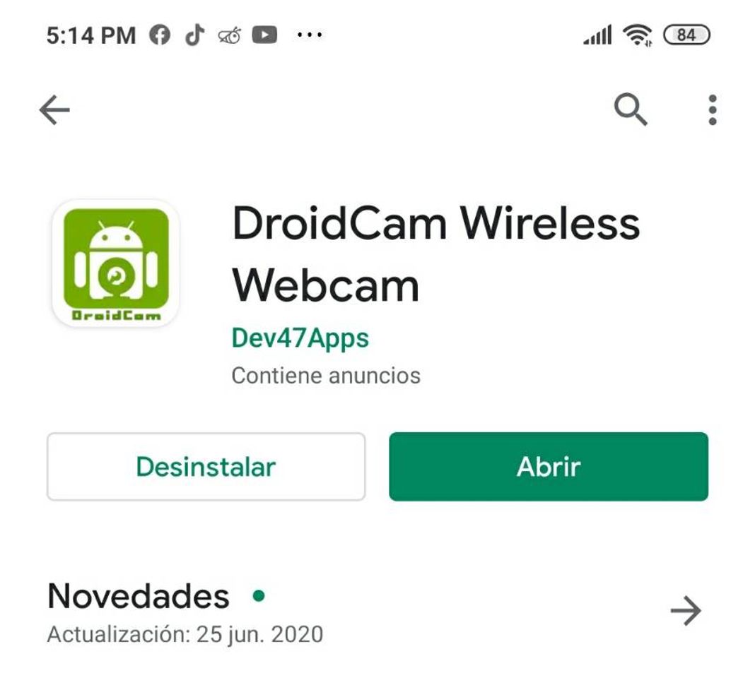 App Droidcam