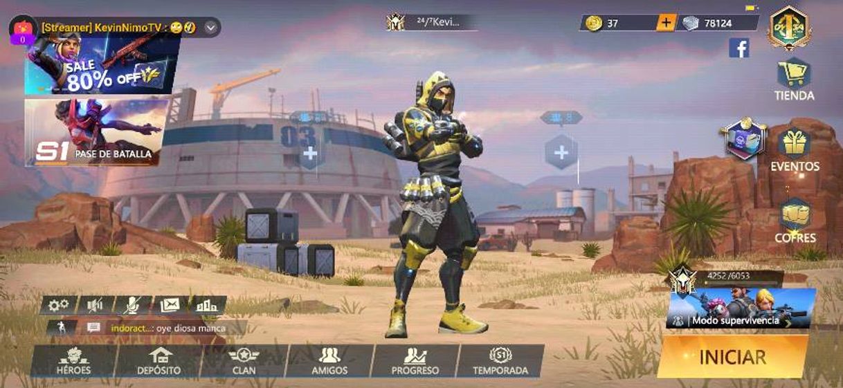 Social Ven a verme jugar Omega legend en NimoTV!!