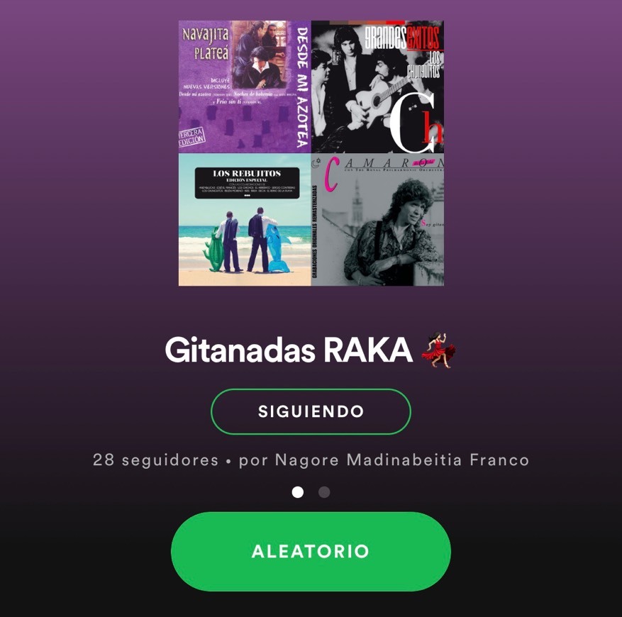 Canción Gitanadas 