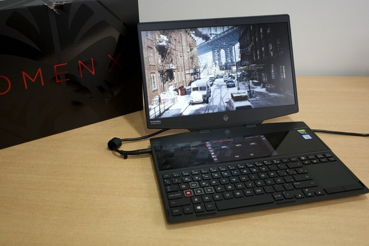 Electronic HP OMEN X 2S 15-dg0002ns - Portátil Gaming de 15.6" FullHD 144Hz