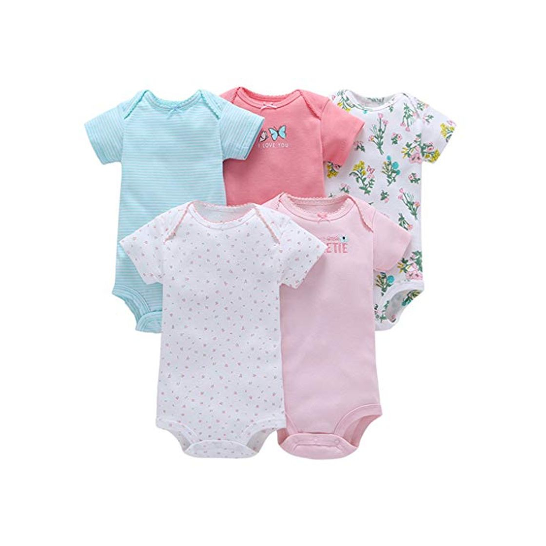 Social Bebé Body Pack de 5