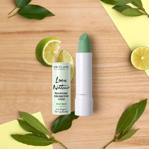 Stick Corrector Purificante con Árbol del Té y Limón