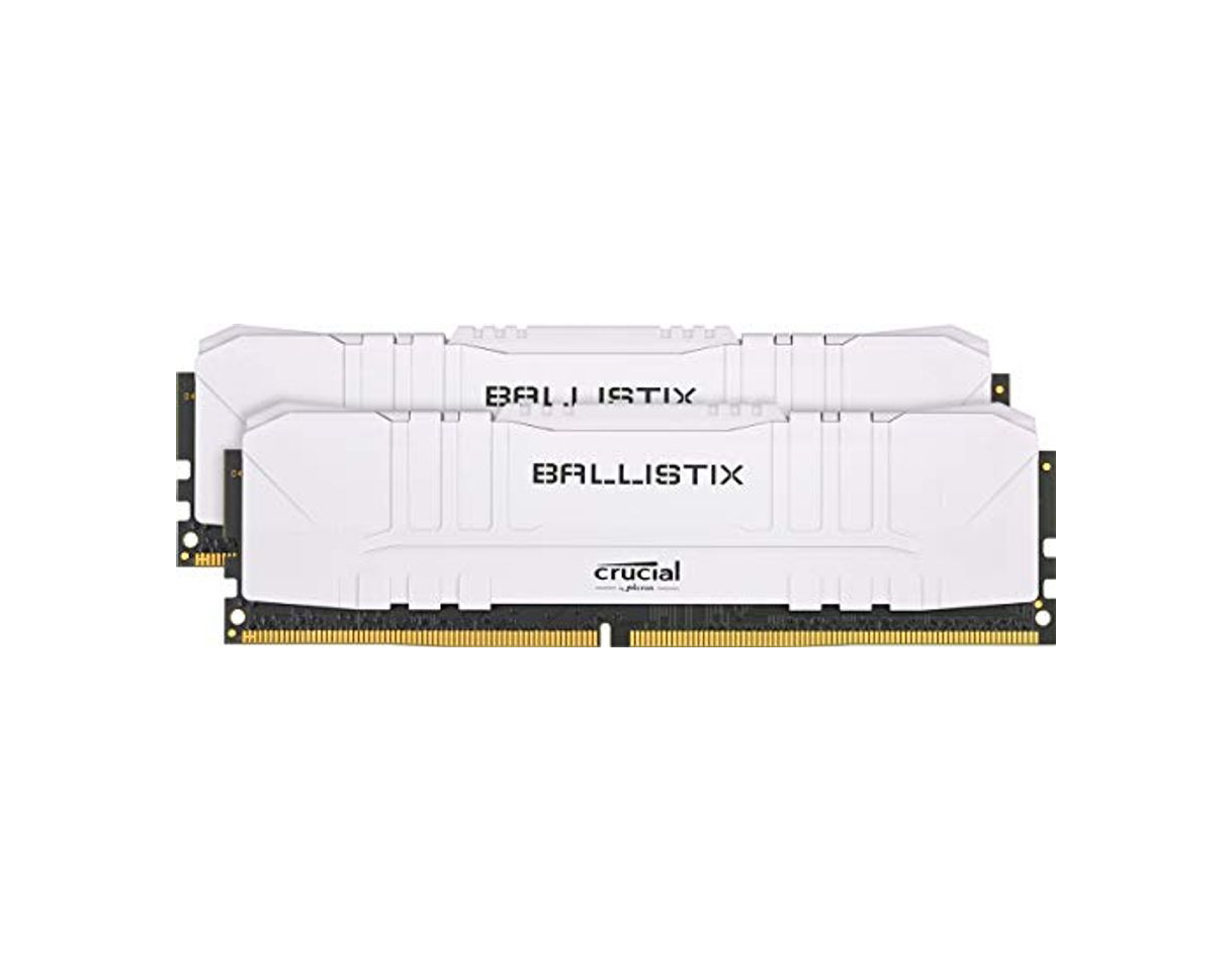 Social Crucial Ballistix BL2K8G32C16U4W 3200 MHz, DDR4, DRAM, Memoria Gamer para Ordenadores de