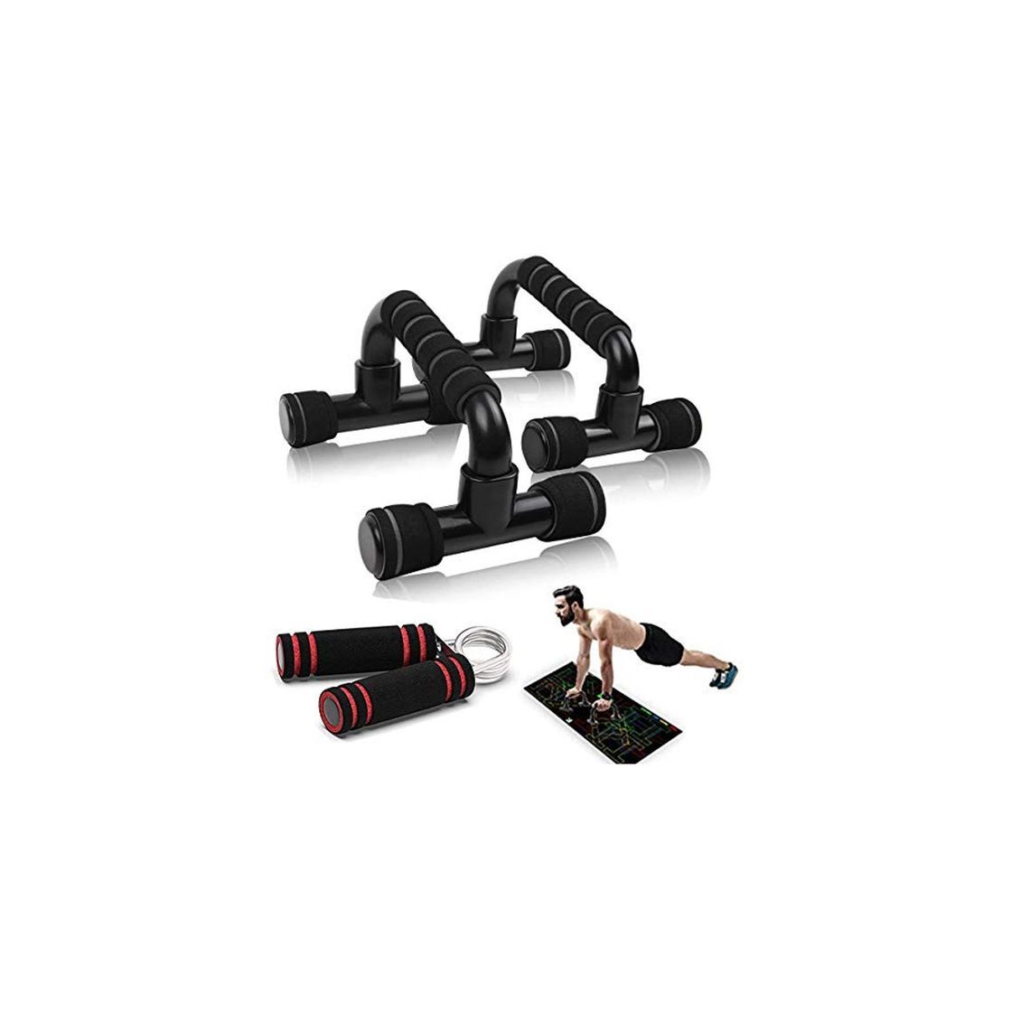 Social sancuanyi Soporte para Flexiones Push Up Bars Stand - Gimnasio en casa