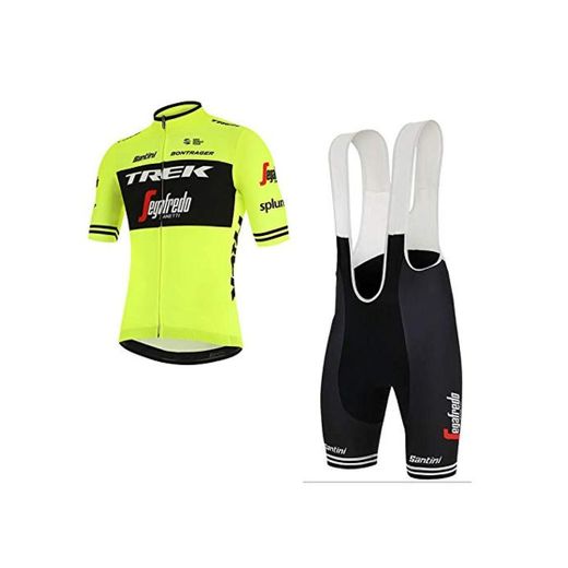 WOLFIRE WF Traje de Ciclismo para Hombre de Equipos. Culotte y Maillot.