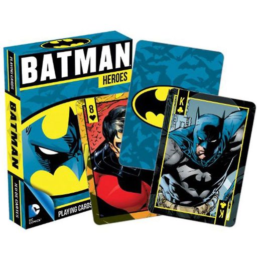 Batman heroes playing cards