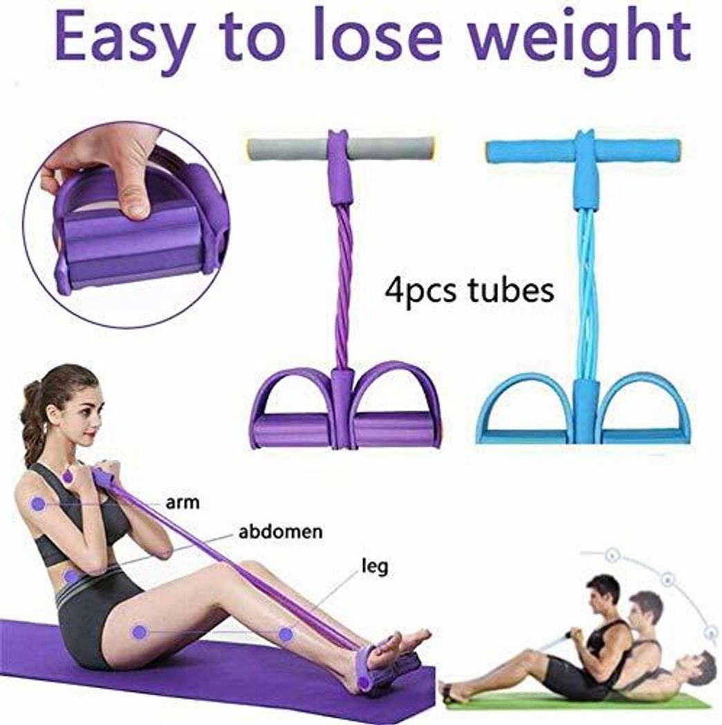 Product Cuerda de tensión Multifuncional Fitness Pedal Ejercitador Cuerda Pull Bands Yoga Fitness