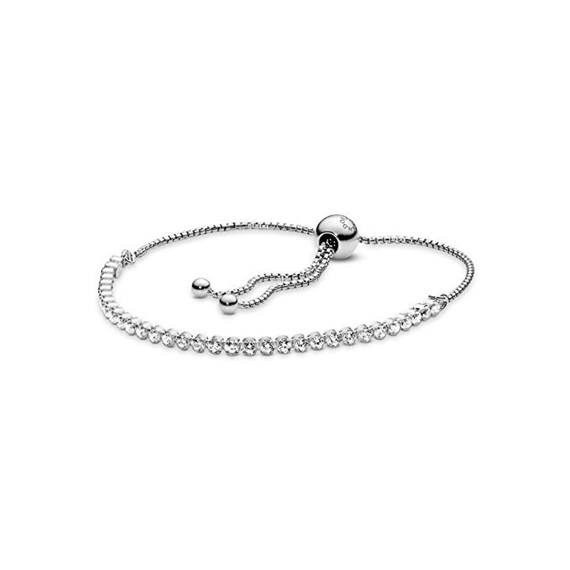 Moda Pandora Pulsera cadena Mujer plata