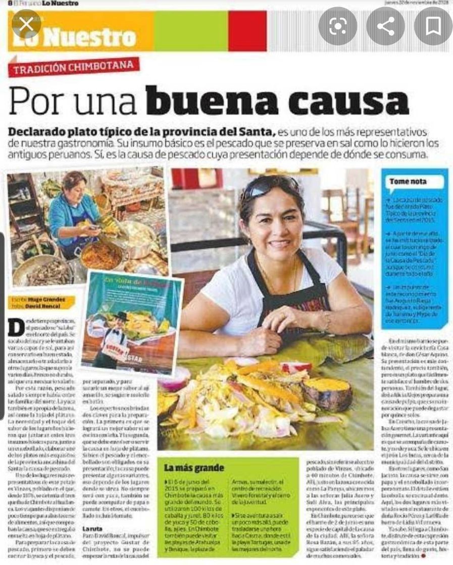 Restaurants El Ceviche de Noemí y Flor