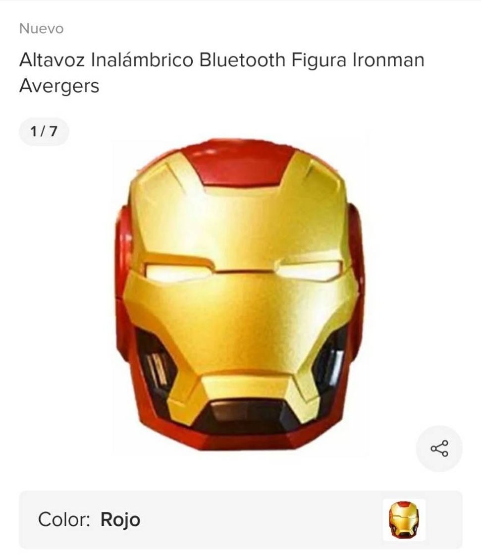 Moda Altavoz Ironman 