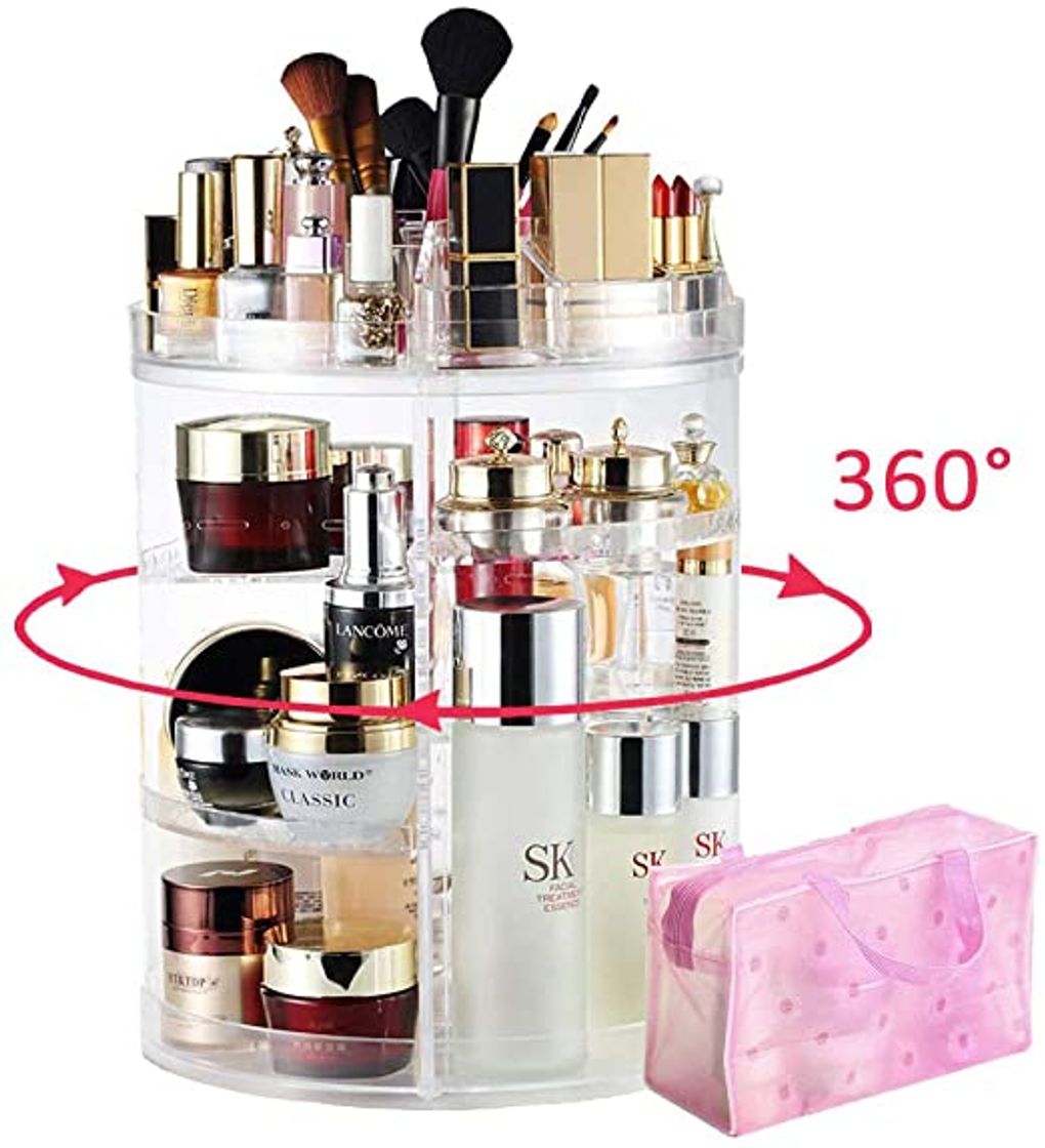 Moda Organizador  de maquillaje 360