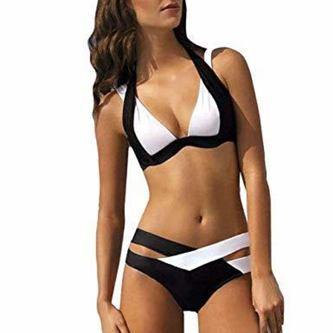 Bikinis Mujer 2020 Push up Sexy de Lunares de Playa Conjunto de