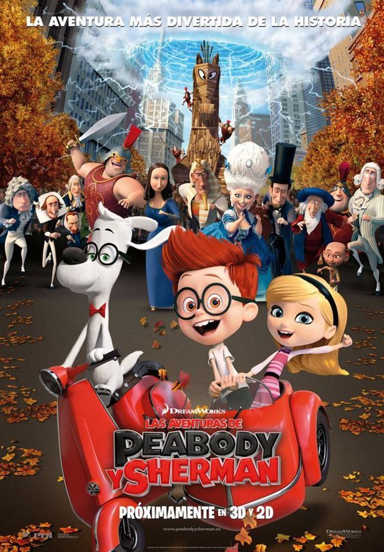 Movie Las Aventuras de Peabody y Sherman