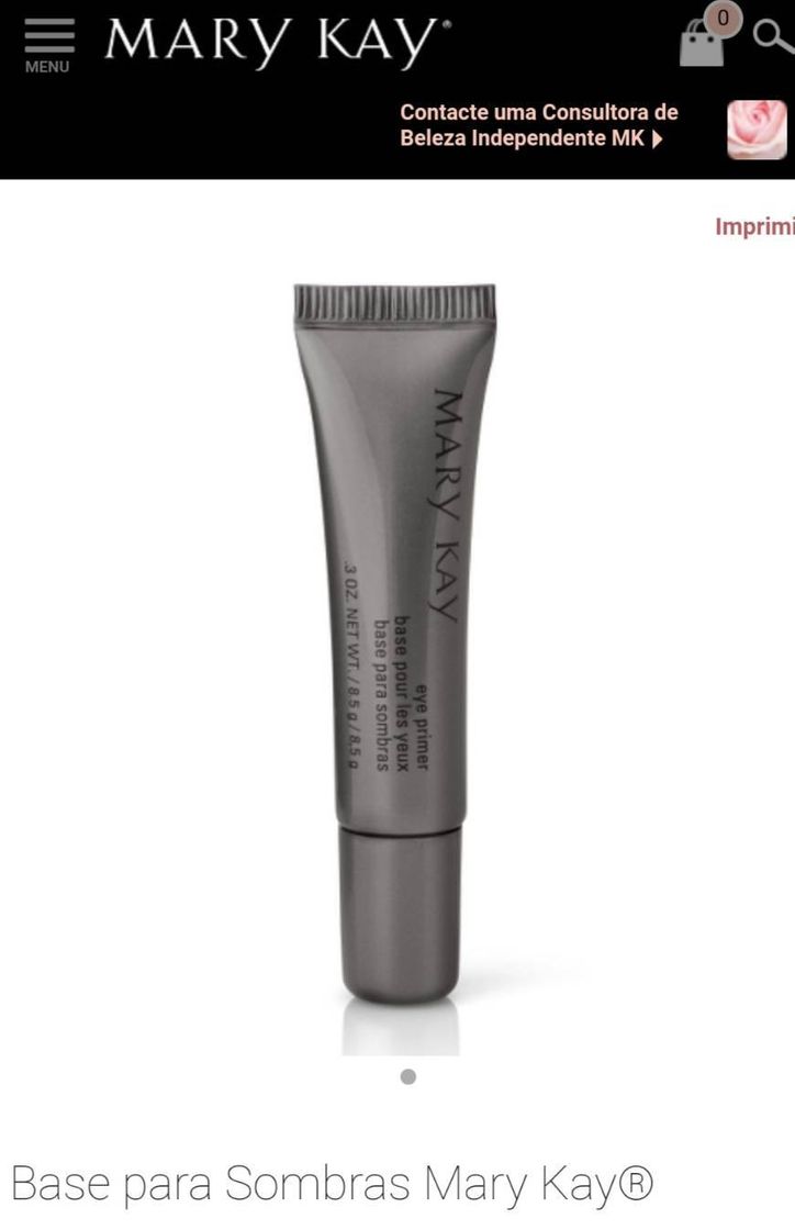 Social Base para Sombras Mary Kay