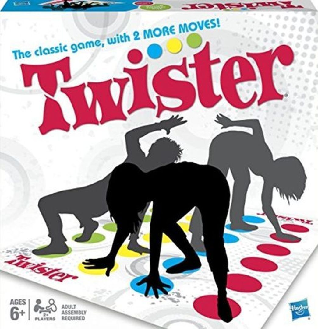Social Hasbro Gaming - Twister, Juego de Suelo