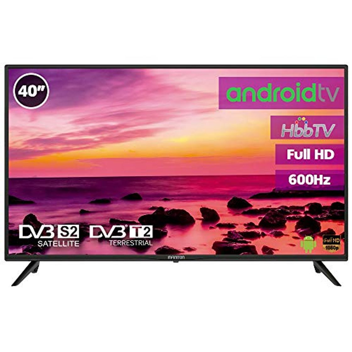 Social Television LED 40" Full HD INFINITON Smart TV-Android TV
