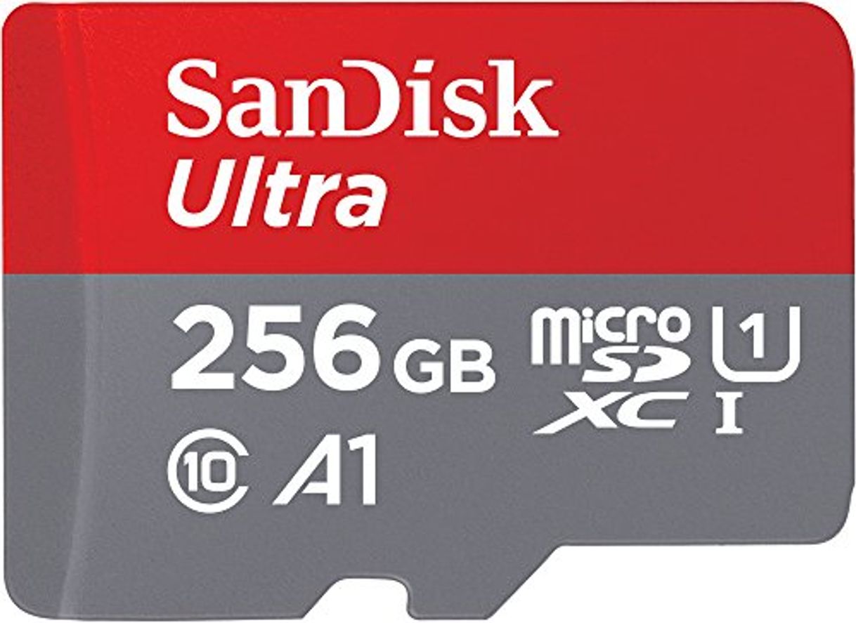 Social SanDisk Ultra - Tarjeta de memoria microSDXC de 256 GB con adaptador