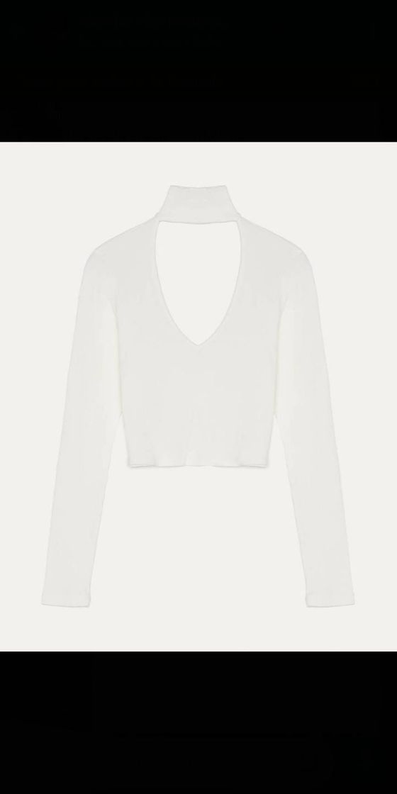 Social ✨Top manga larga con choker