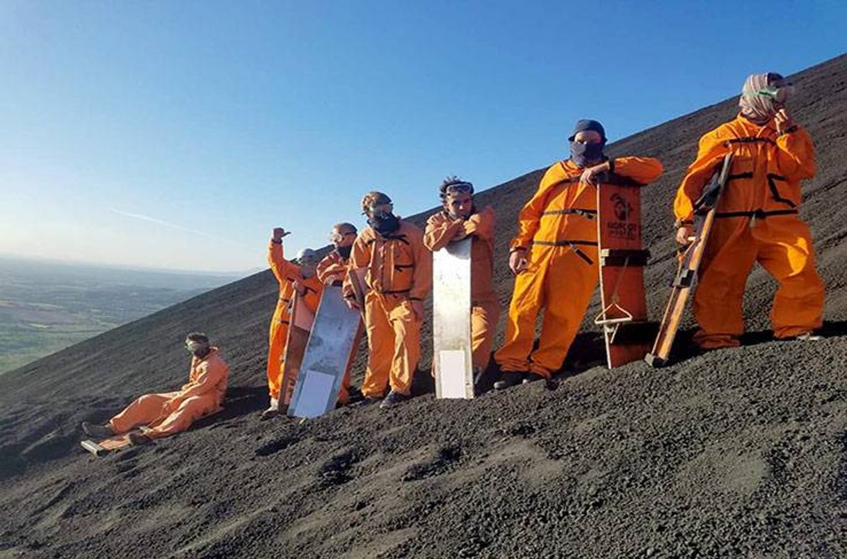 Lugar Volcan Cerro Negro