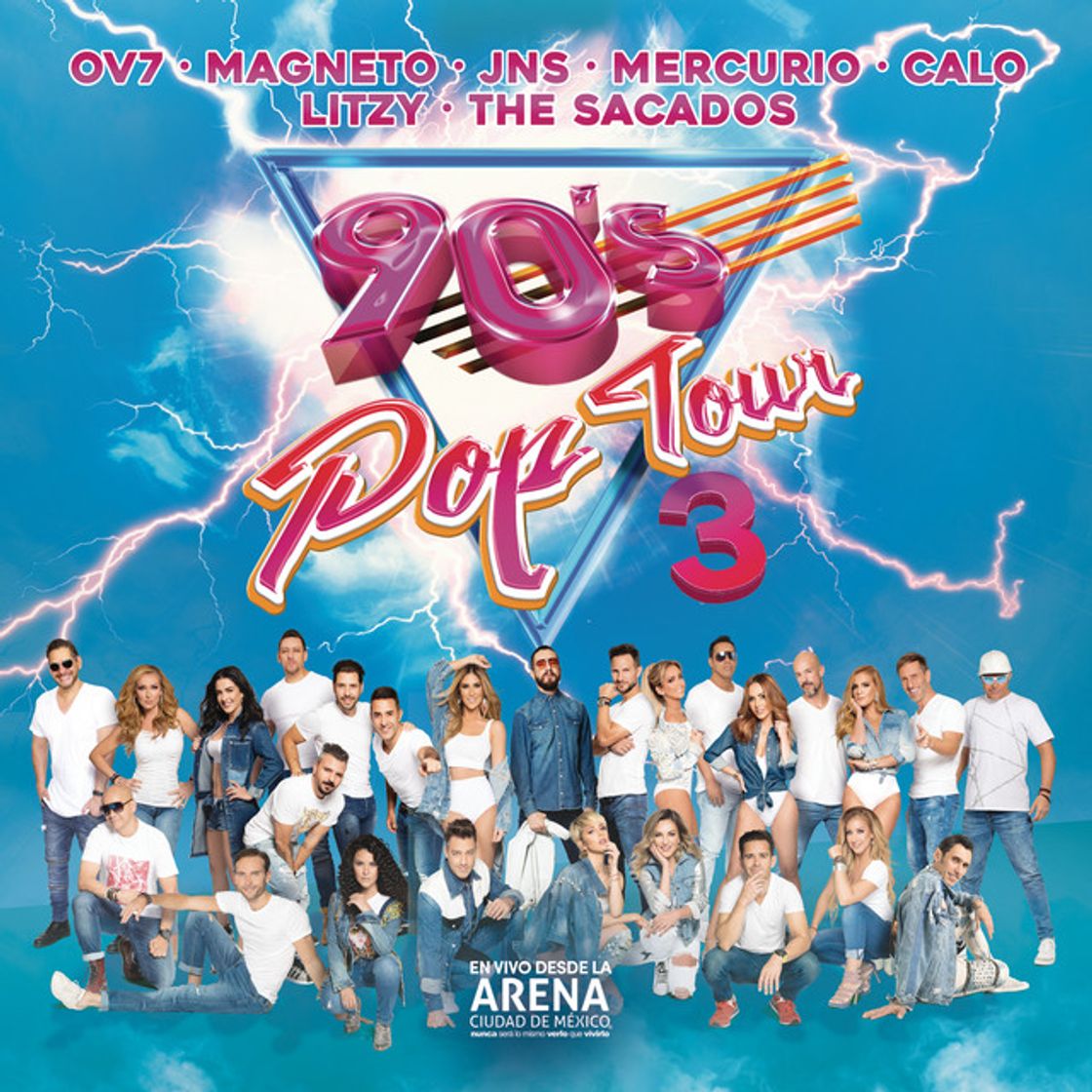 Music Un Pie Tras Otro Pie (feat. JNS) - En Vivo - 90's Pop Tour, Vol. 3