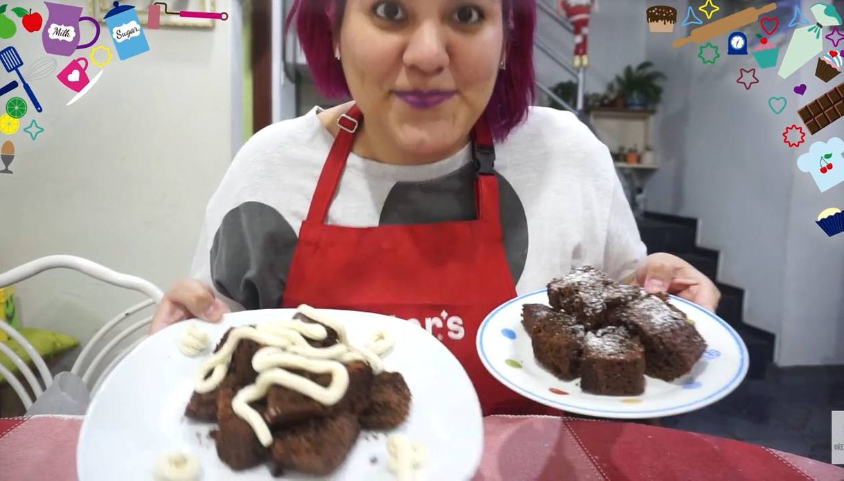 Fashion Brownies casero de cocoa 