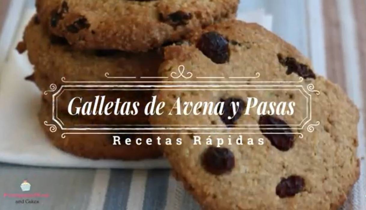 Moda GALLETAS DE AVENA Y PASAS 