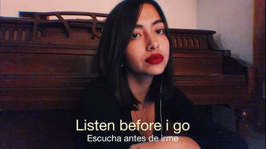 listen before i go-Billie Eilish (cover español) 🥰🥰🥰
